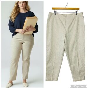 VINTAGE TALBOTS Embroidered Khaki Pants